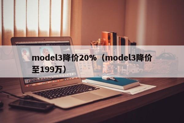 model3降价20%（model3降价至199万）-第1张图片